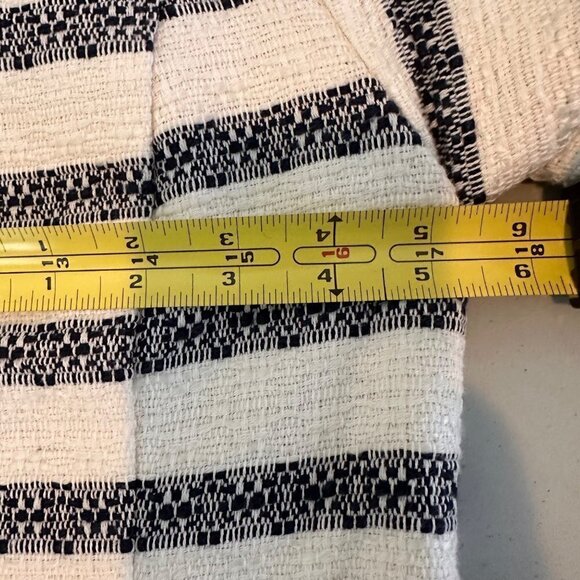 Sail to Sable STS Striped Tweed Shift Dress Size 8 | Nautical Coastal Style - Picture 16 of 16
